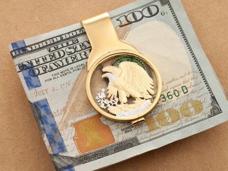 American Eagle Money Clip, United States Coin ( # 320M )