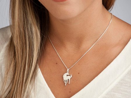 Sterling Silver Horse Pendant , Hand Cut Silver Horse Coin Pendant, Sterling Silver Horse Jewelry, 7/8" in Diameter, ( #X 645BS )